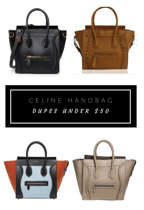 affordable handbags Celine look alike